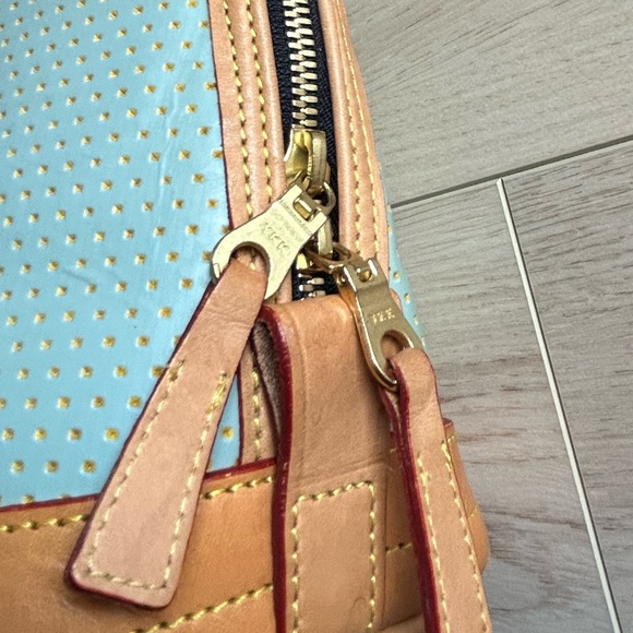 Dooney & Bourke Cabriolet Slate Blue Satchel Bag - Picture 9 of 15